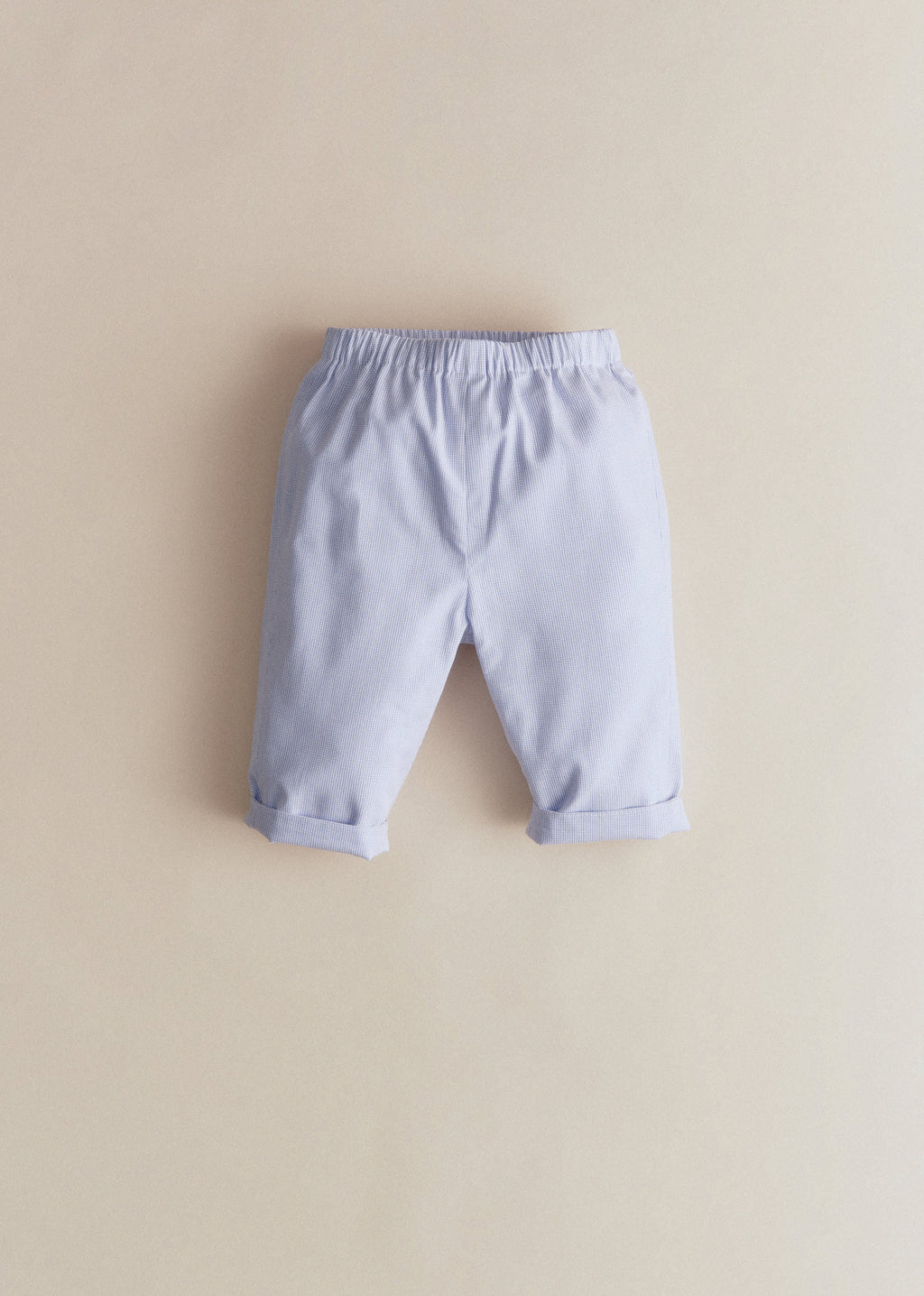 Pantalon Edgar - Mini Carreau Bleu