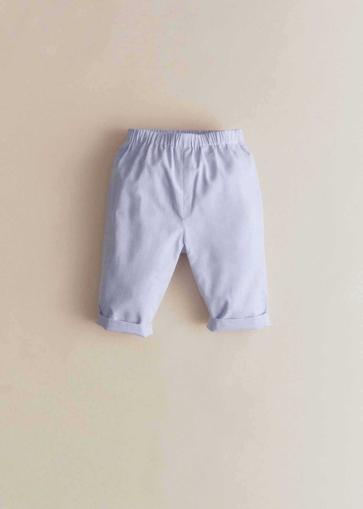 Pantalon Edgar - Mini Carreau Bleu