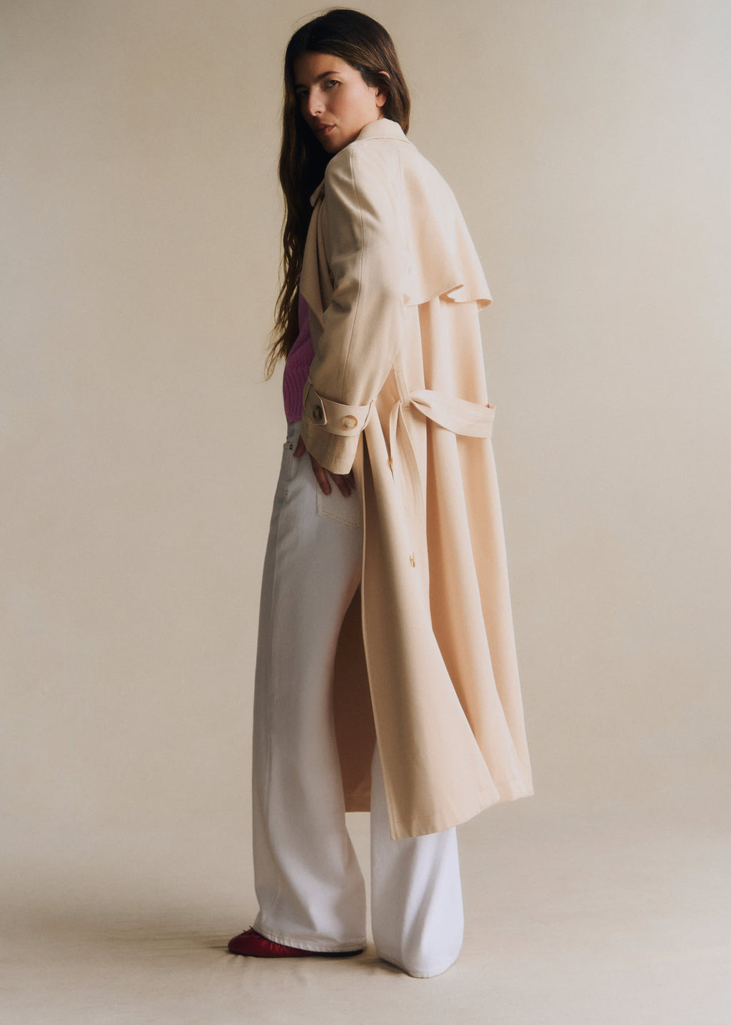 Manteau PIERCE - Beige Clair