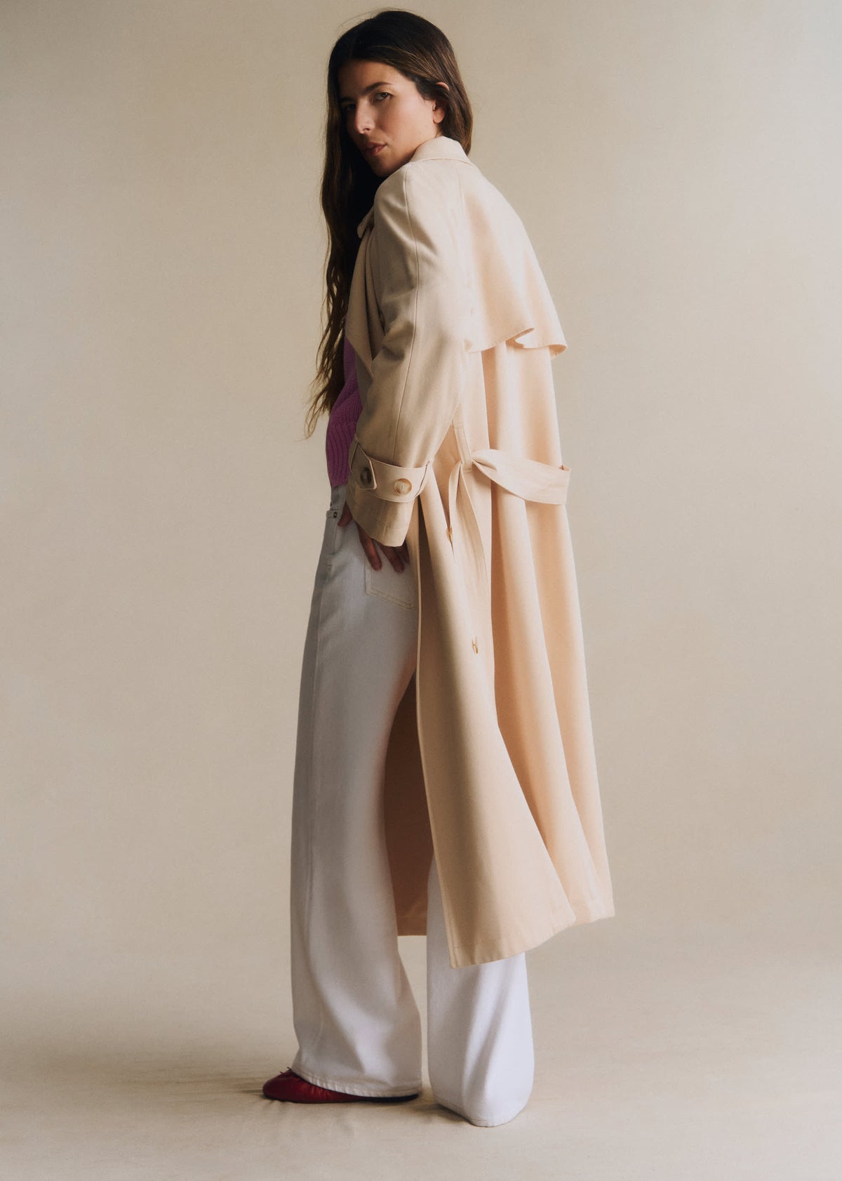 Manteau PIERCE - Beige Clair