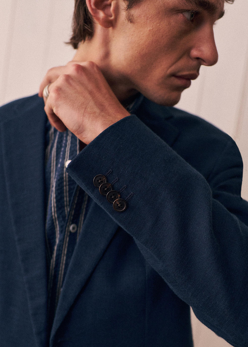 Veste Young - Marine