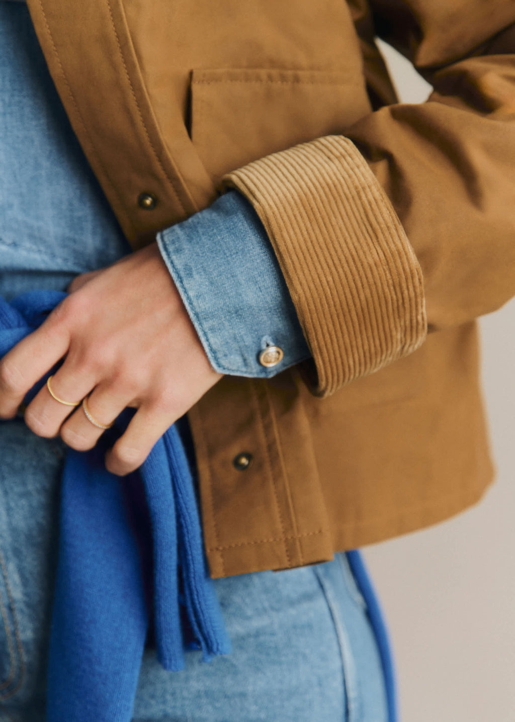 Veste MANOE - Noisette