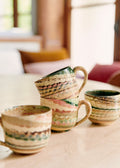 Coffret de 4 tasses - Florence Girod - Terre Mêlée