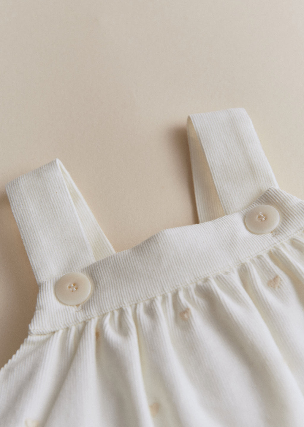 Robe Gigi - Crème / Coeur doux