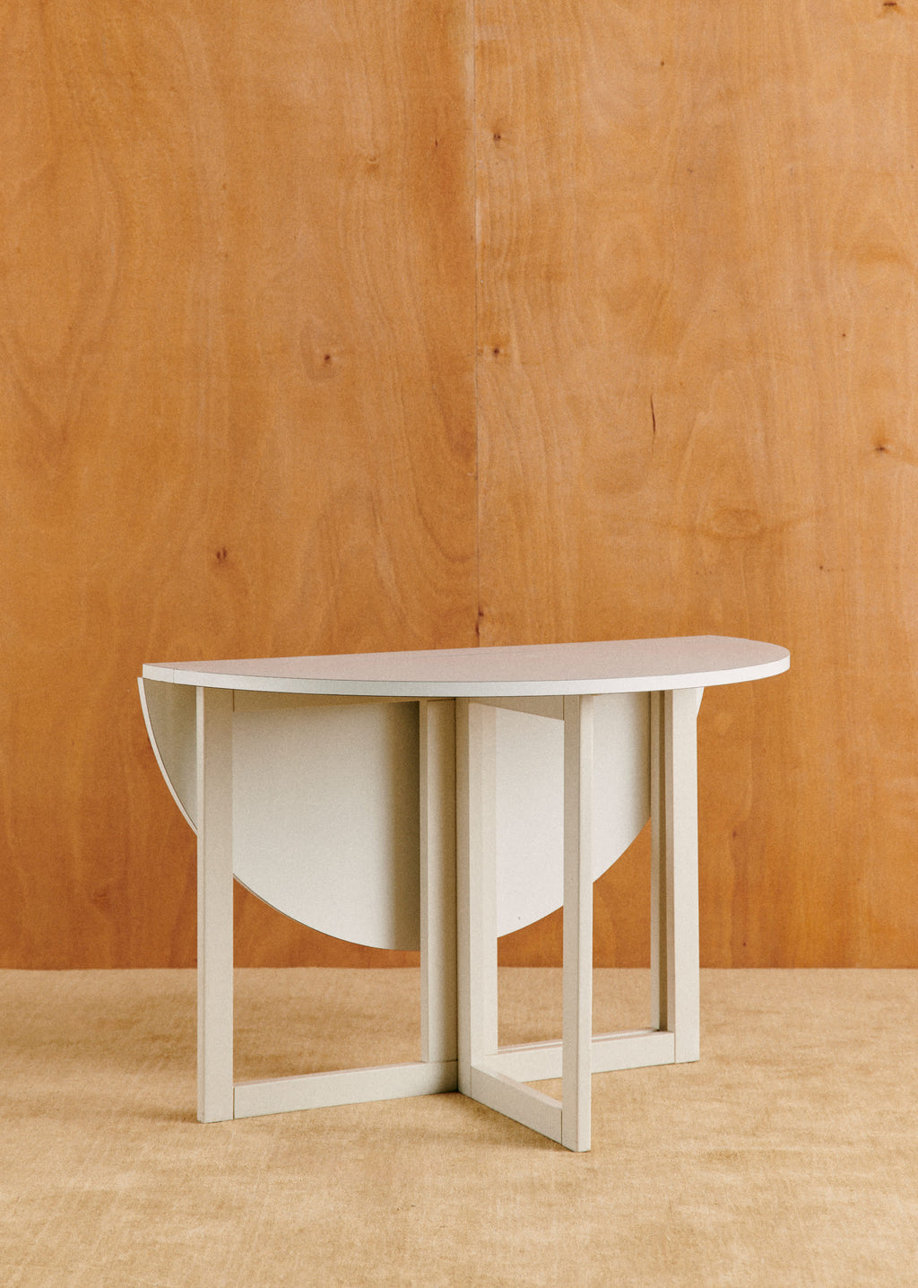 Ensemble de table et chaises blanches vintage - Bois