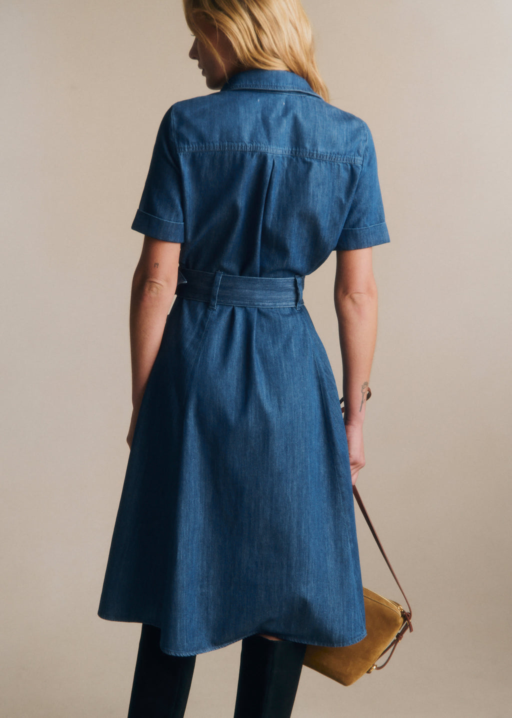 Robe Raquel - Bleu Moyen