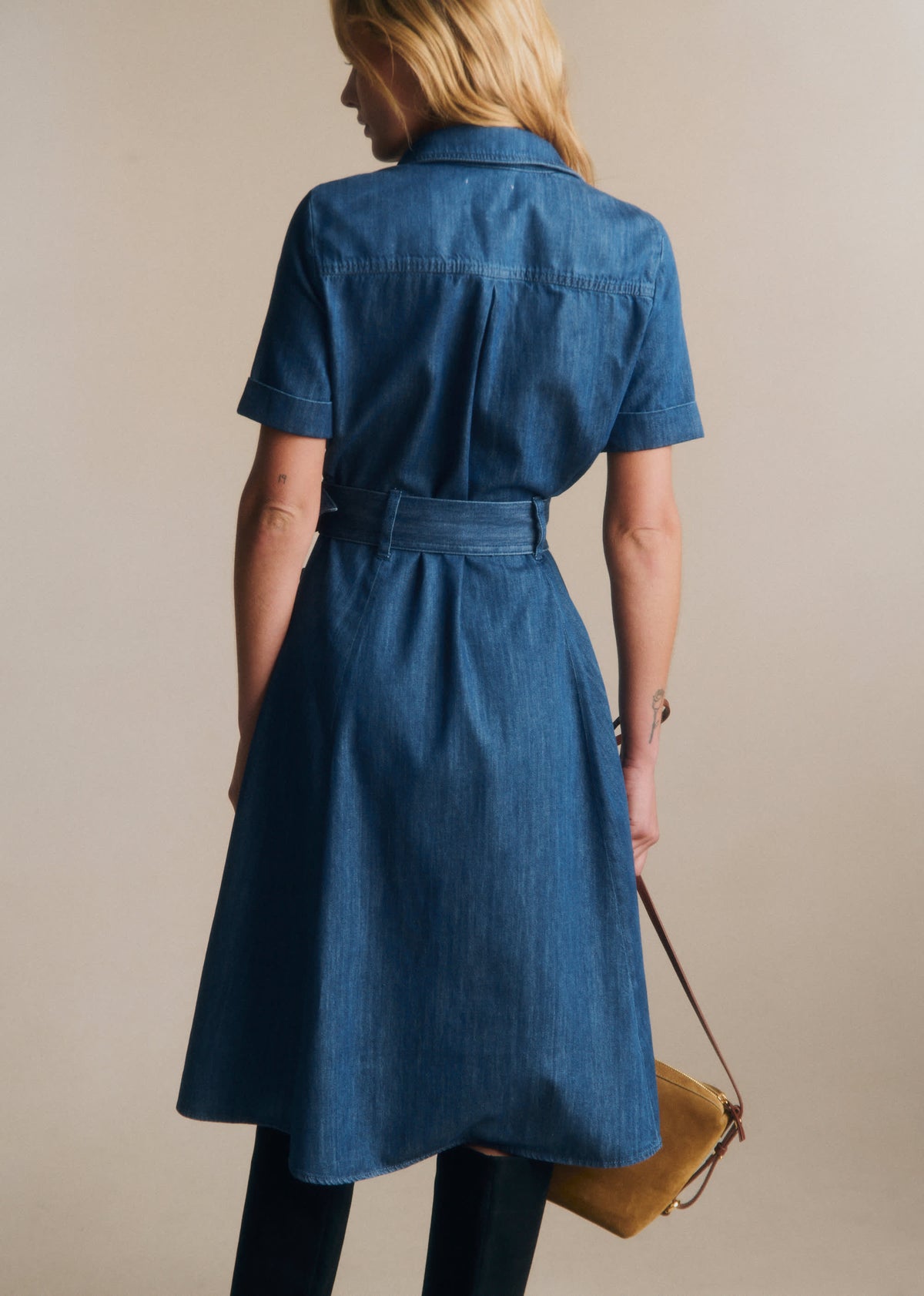 Robe Raquel - Bleu Moyen