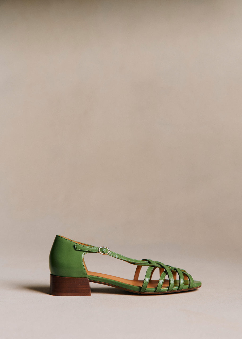Sandales low Juliette - Vert Brillant