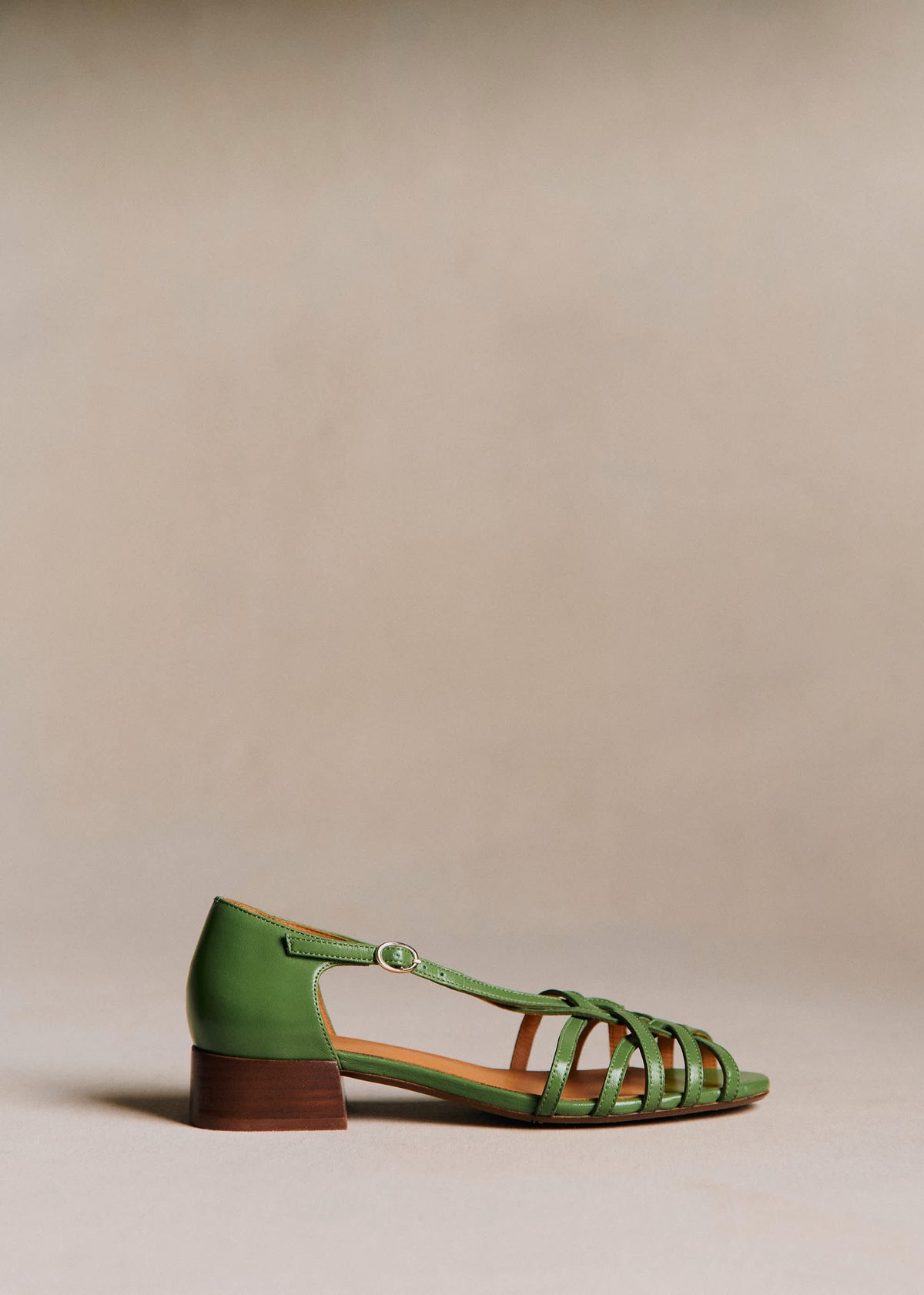 Sandales low Juliette - Vert Brillant