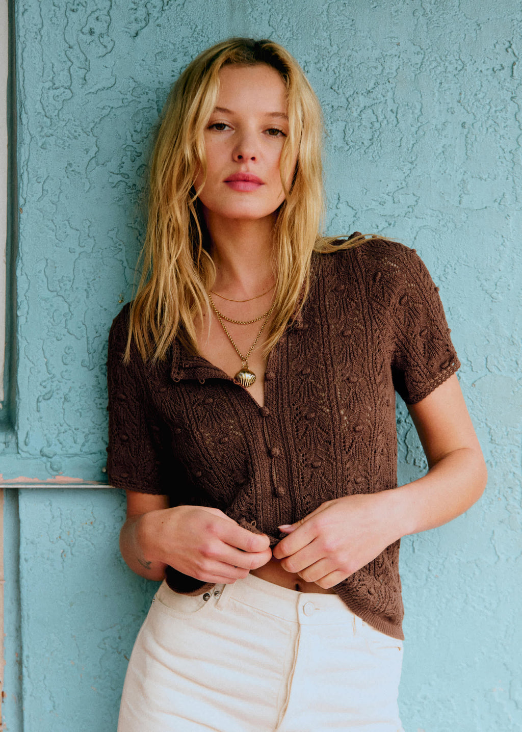 Gilet Milane - Brun