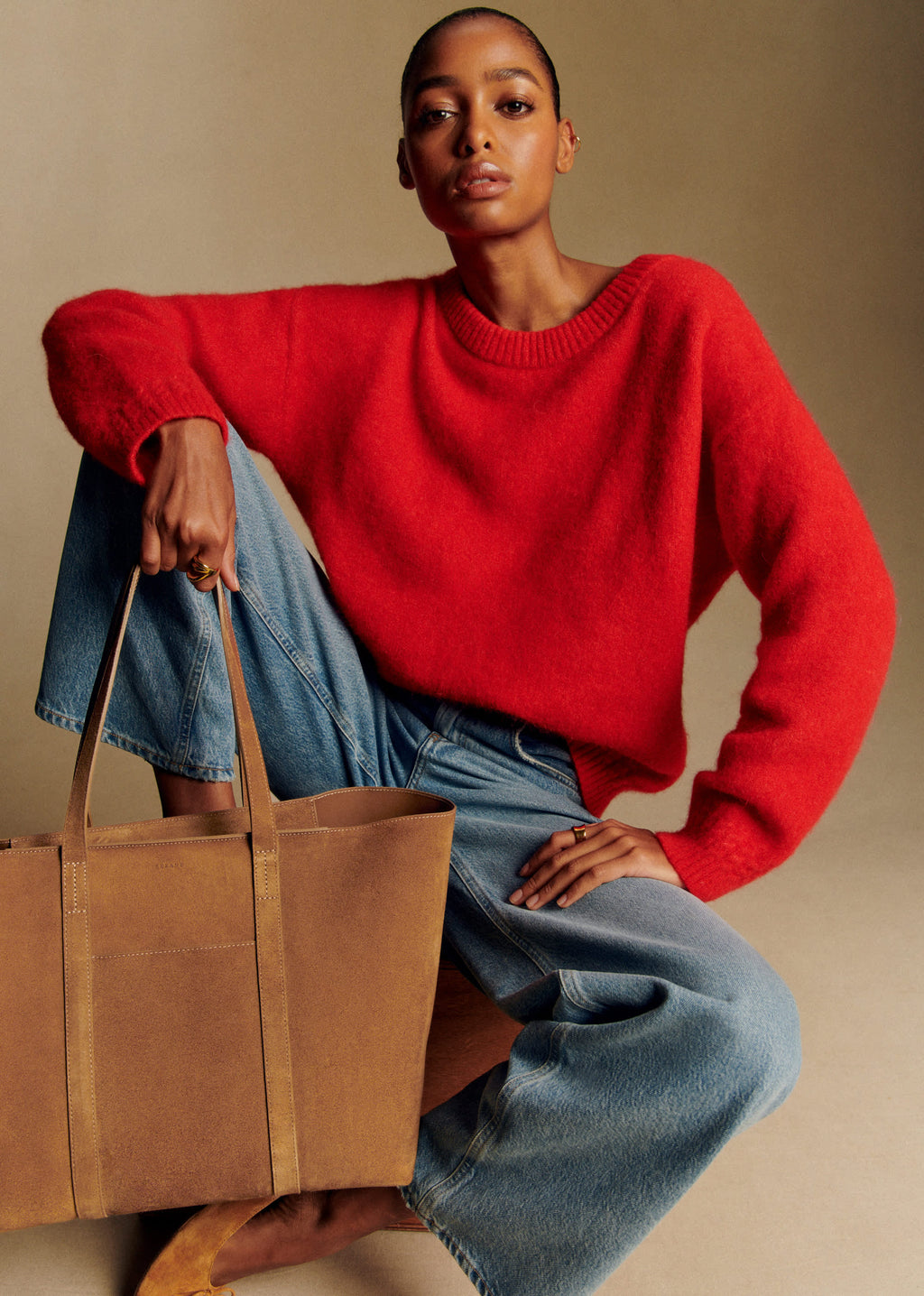 Pull Amiel - Rouge