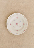 Assiettes creuses anciennes, Fleurs anglaises - Lot de 4 assiettes creuses - Décor n°5