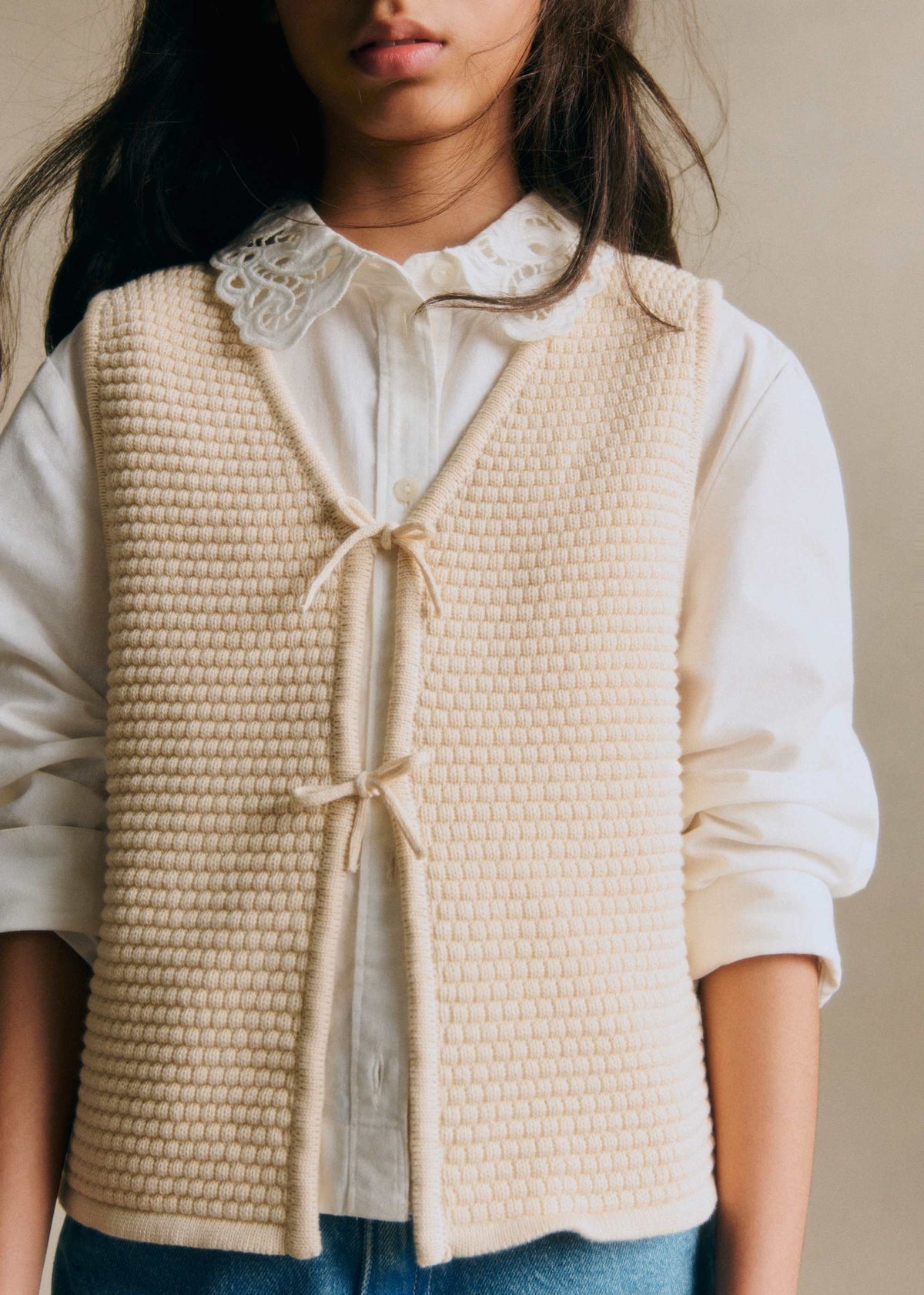 Gilet Livio - Ecru