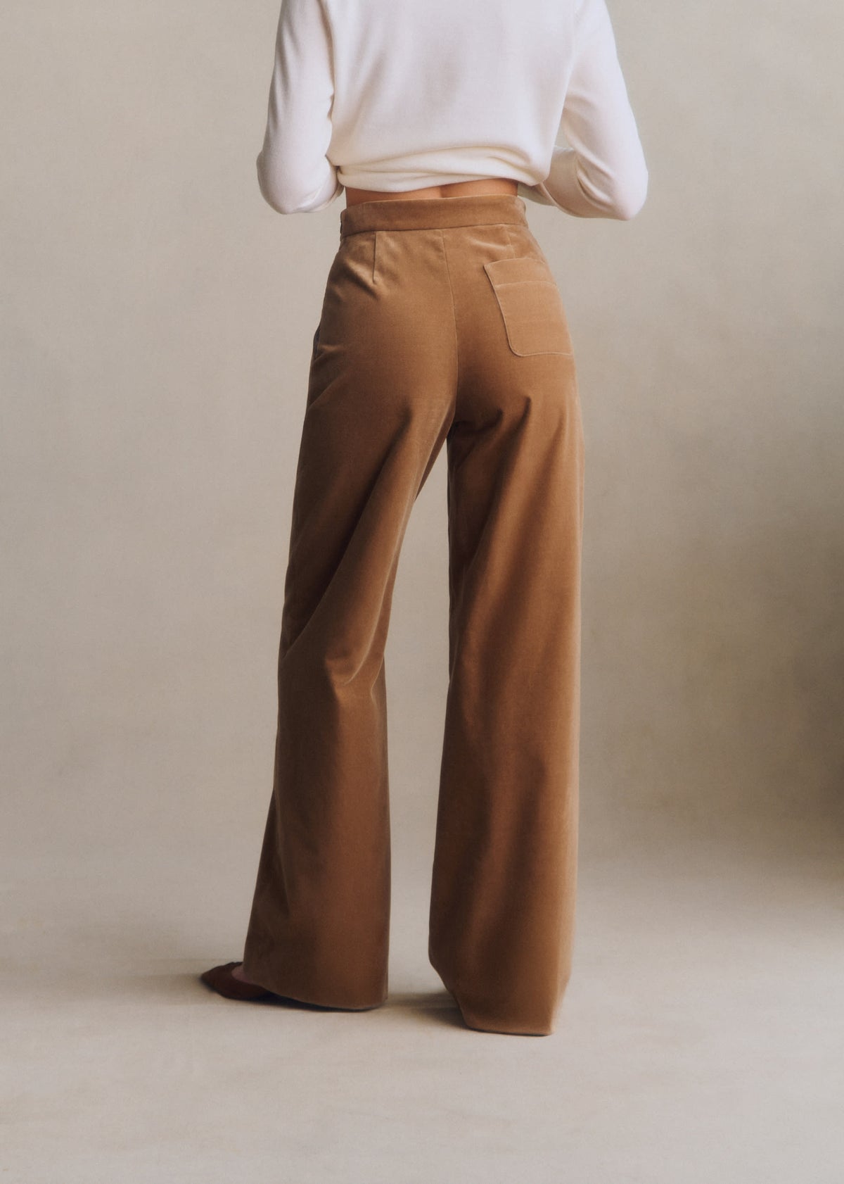 Pantalon Marino - Beige Foncé