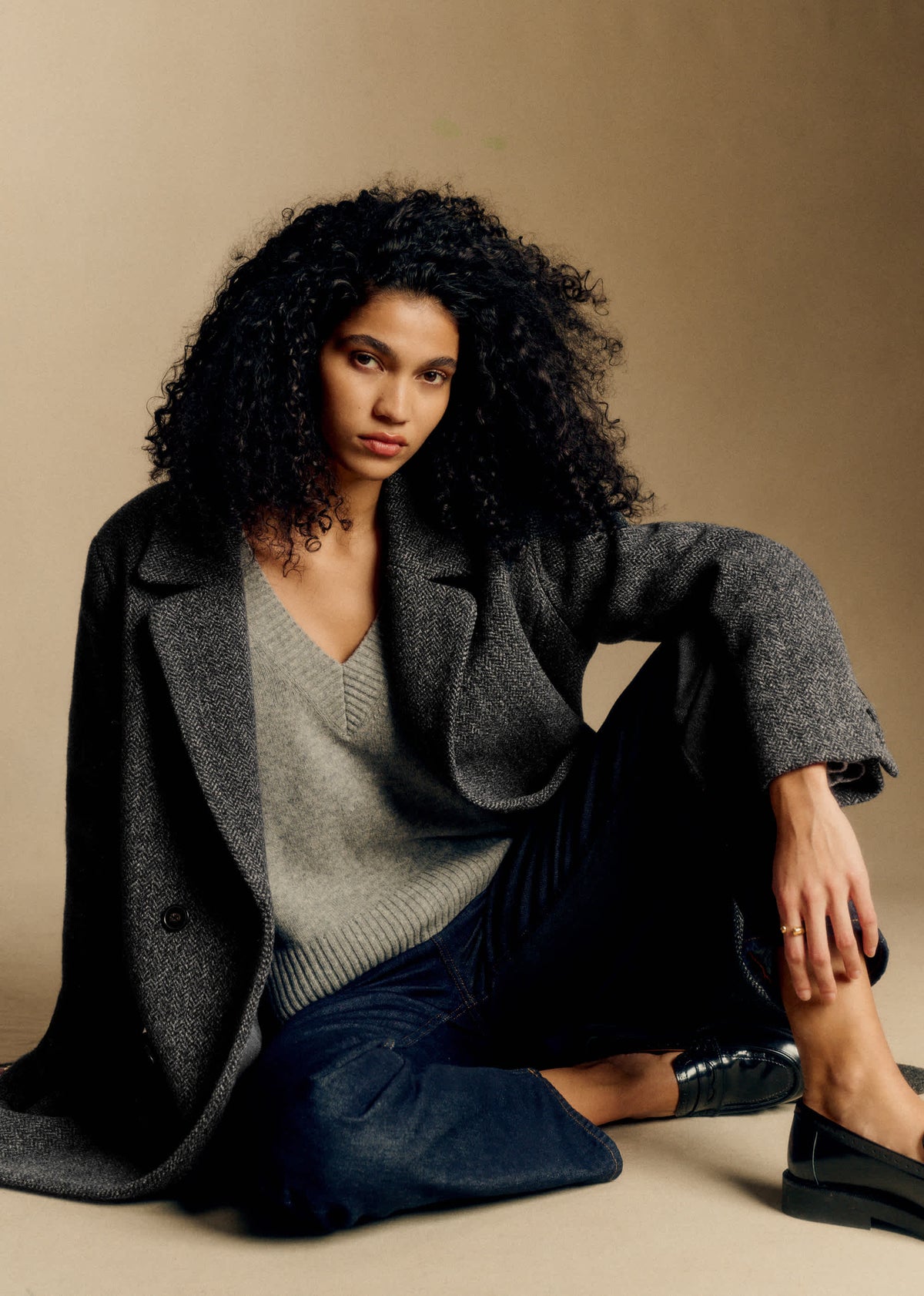 Manteau Jefferson - Noir Gris