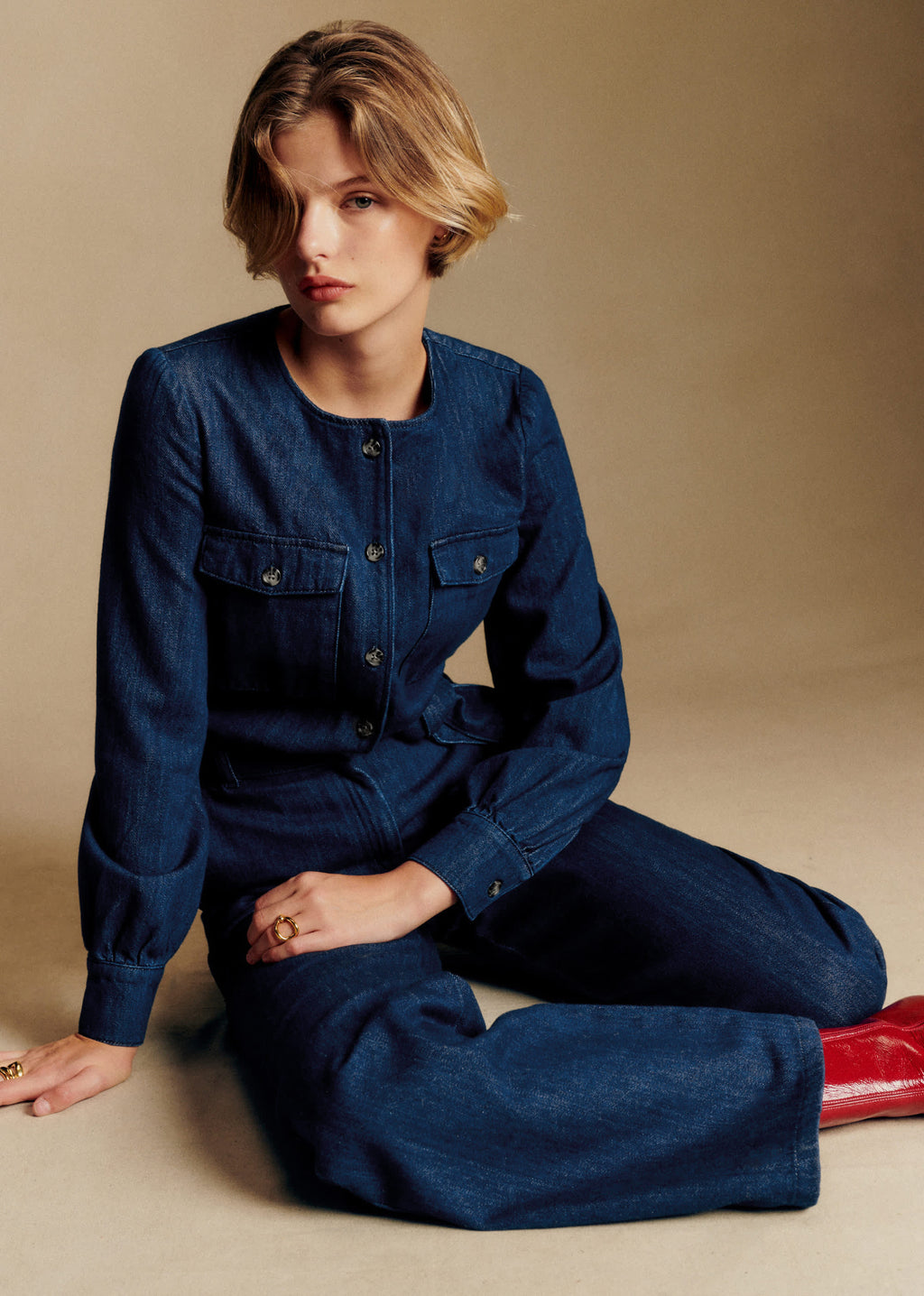 Combinaison Stelina - Denim Brut