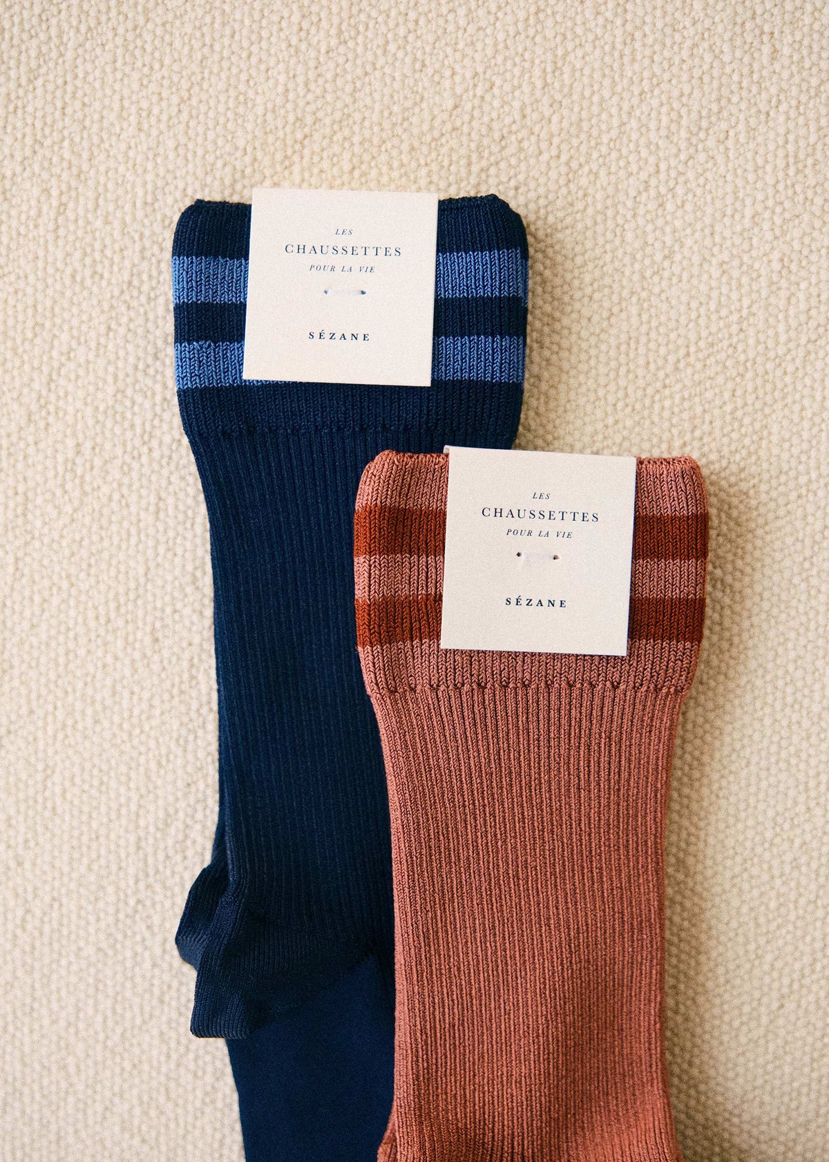 Chaussettes Milly - Bois De Rose