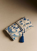 Pochette Bijoux - Sézane x Antoinette Poisson - Imprimé Oiseaux Bleus