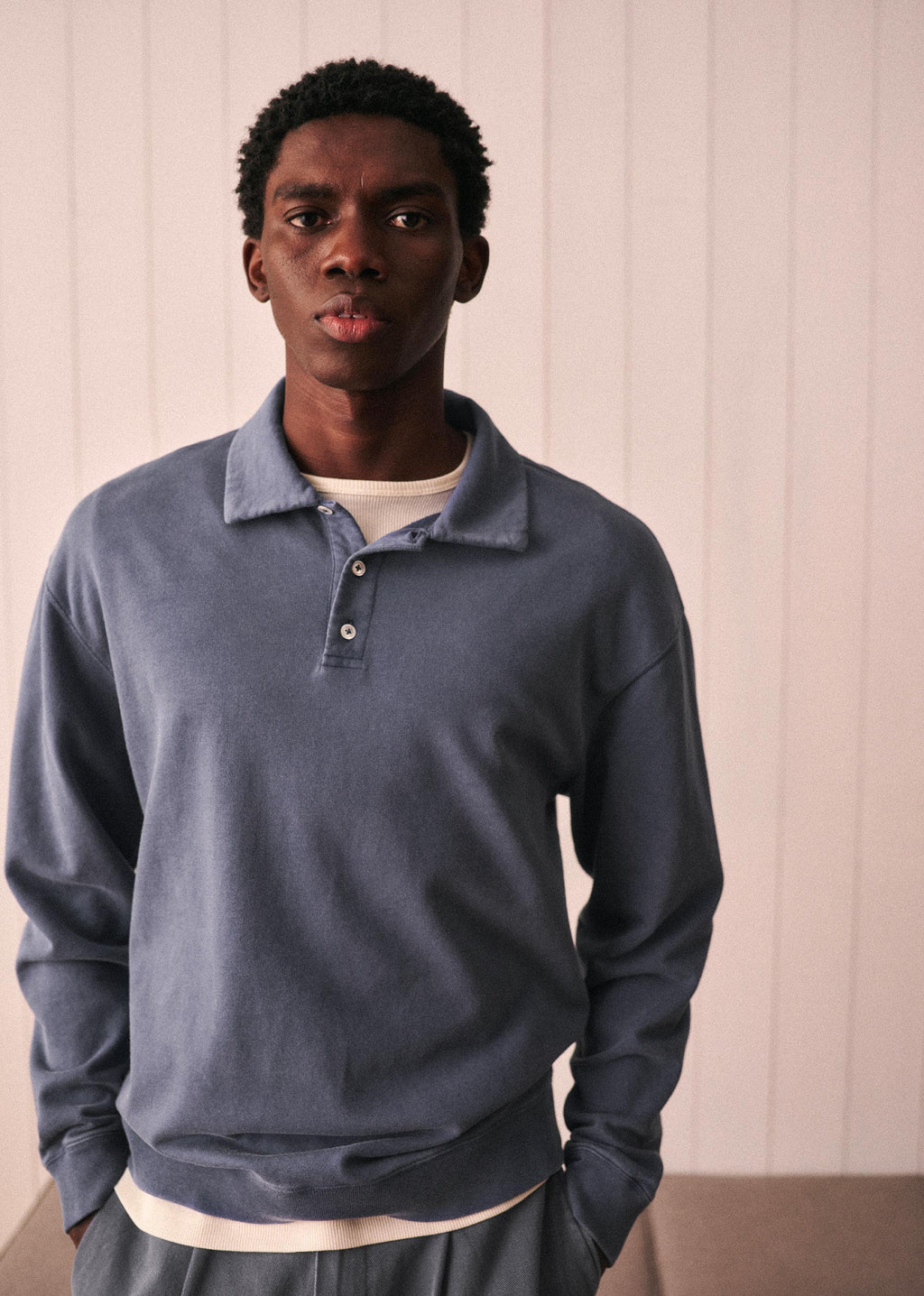 Sweatshirt Nilos - Bleu Délavé