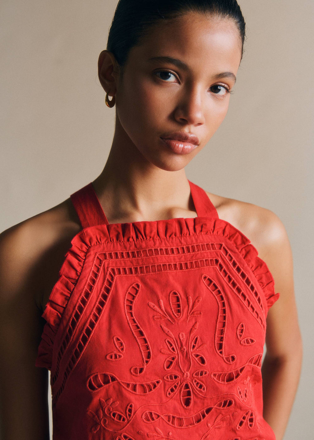 Top Janice - Rouge