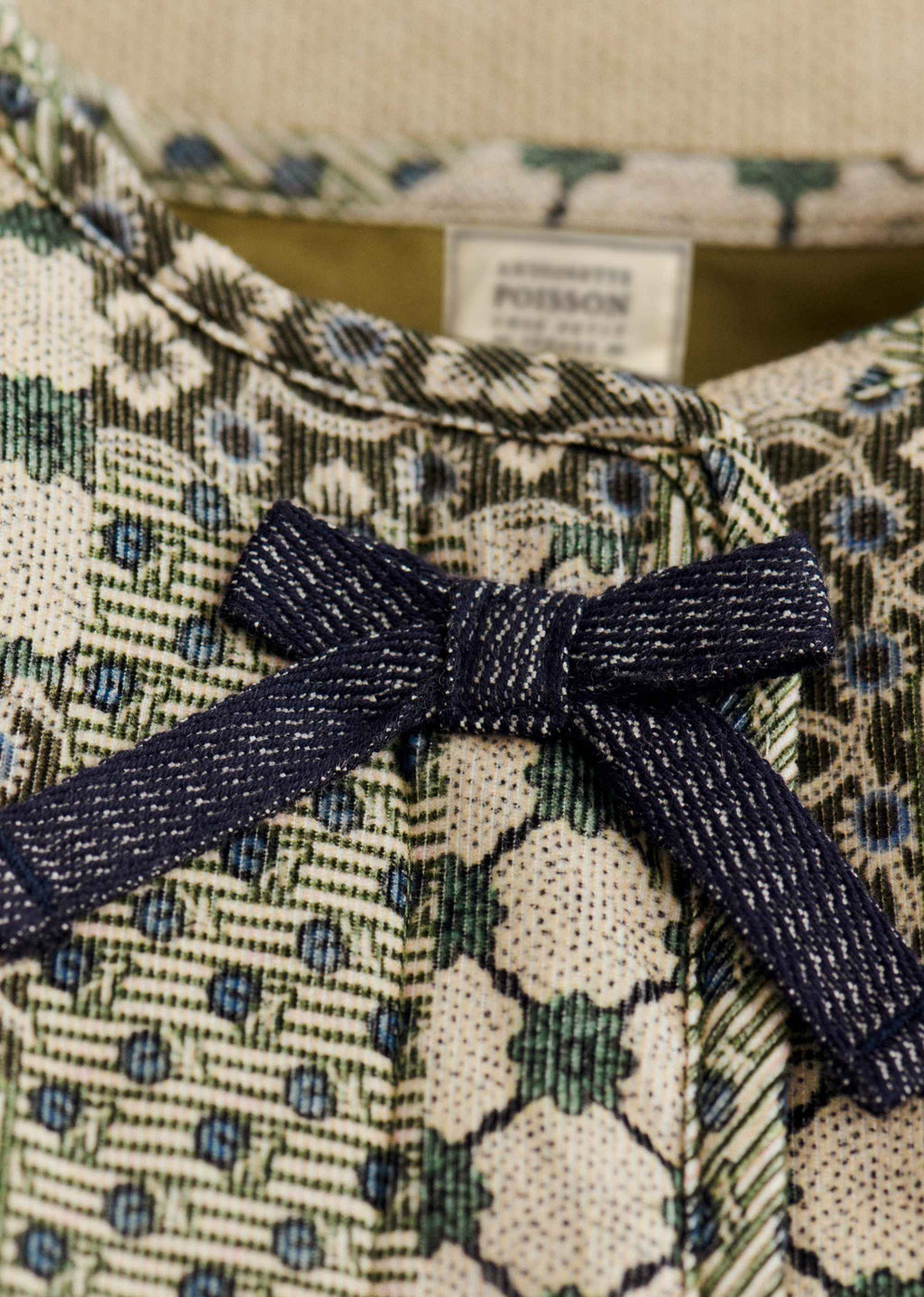 Manteau Sari - Petit Sézane x Antoinette Poisson - Imprimé Patchwork Dominote