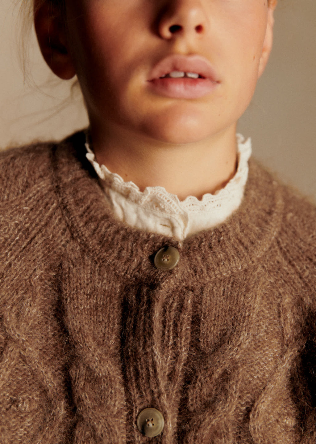 Gilet Orion - Camel Chiné