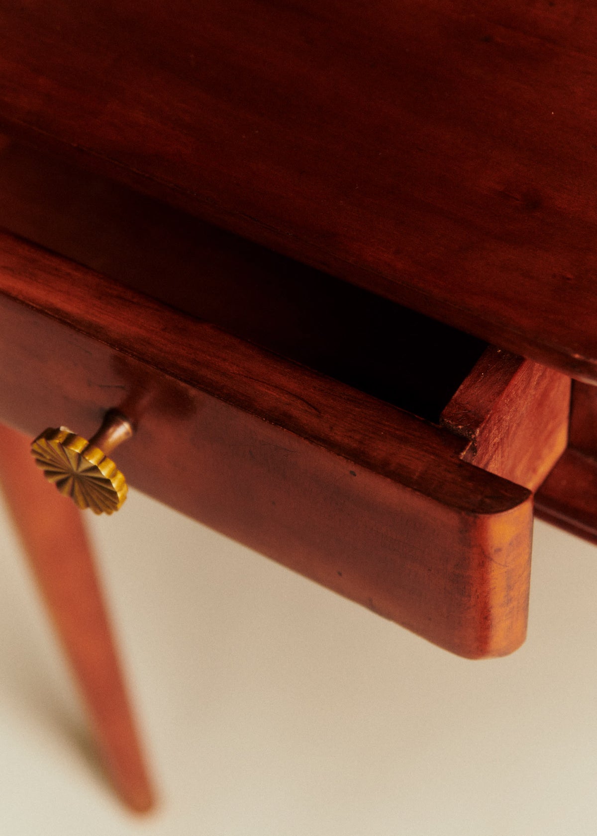 Console à tiroirs vintage en bois - Bois
