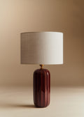 Lampe Traviata - Moka - Abat-jour Dolce - Jute Écru