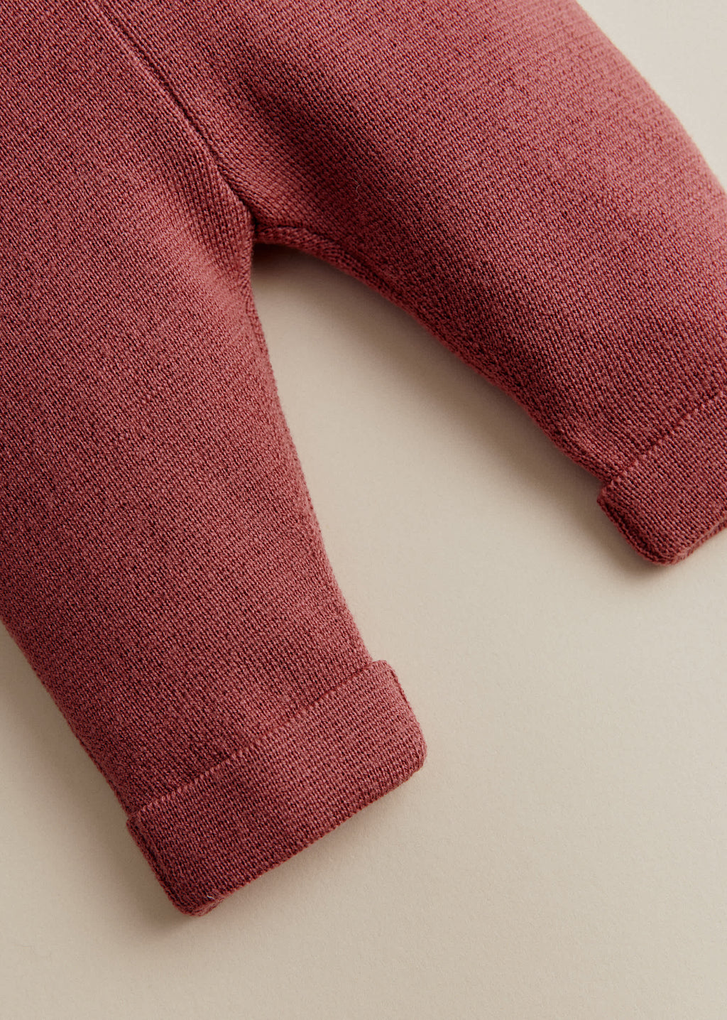Pantalon Maille Boris - Bois De Rose