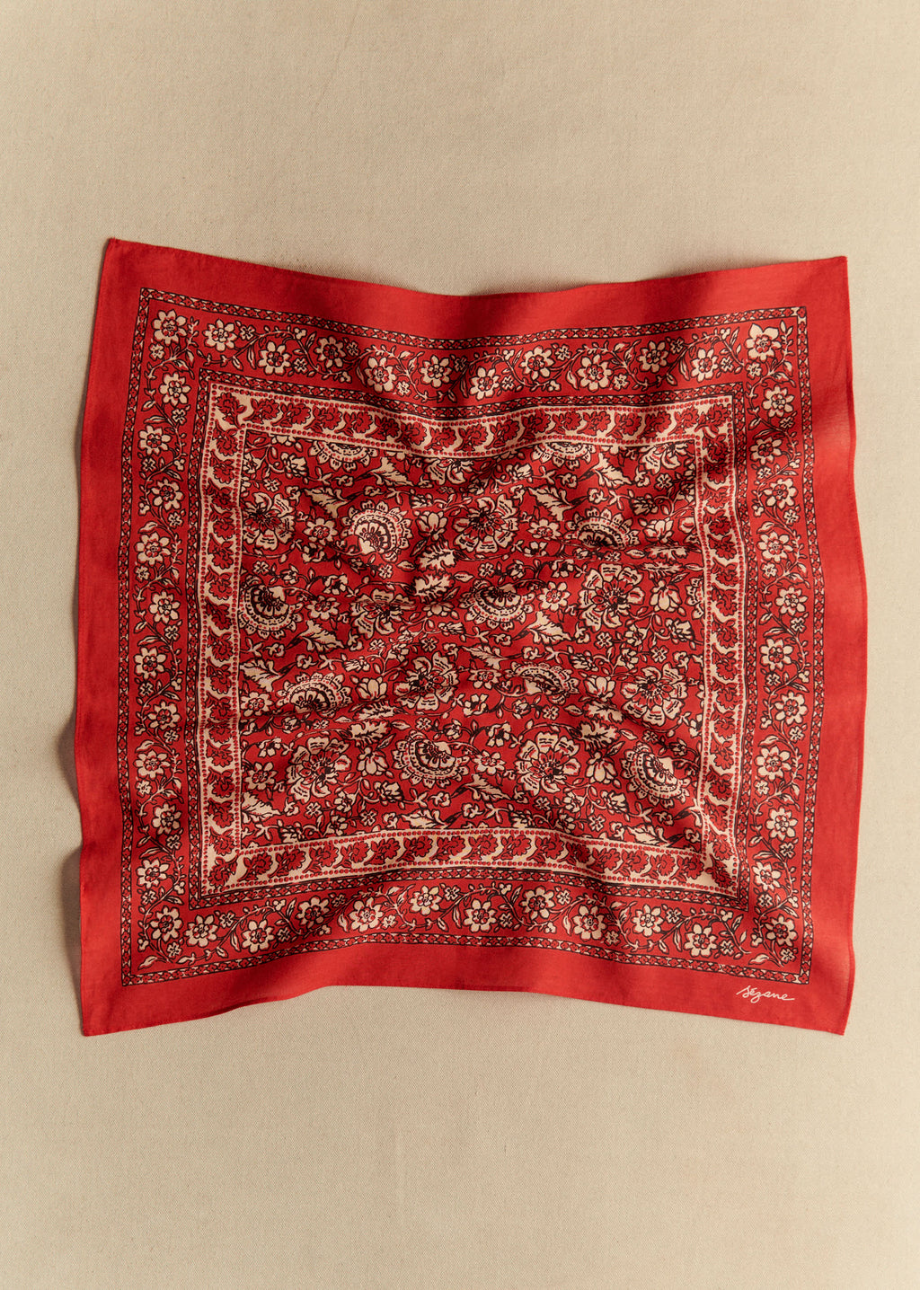 Foulard Gaston - Sara Rouge