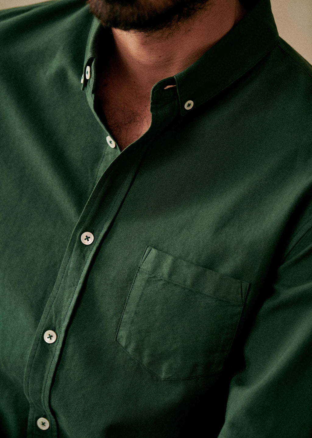 Chemise Charlie Oxford - Vert