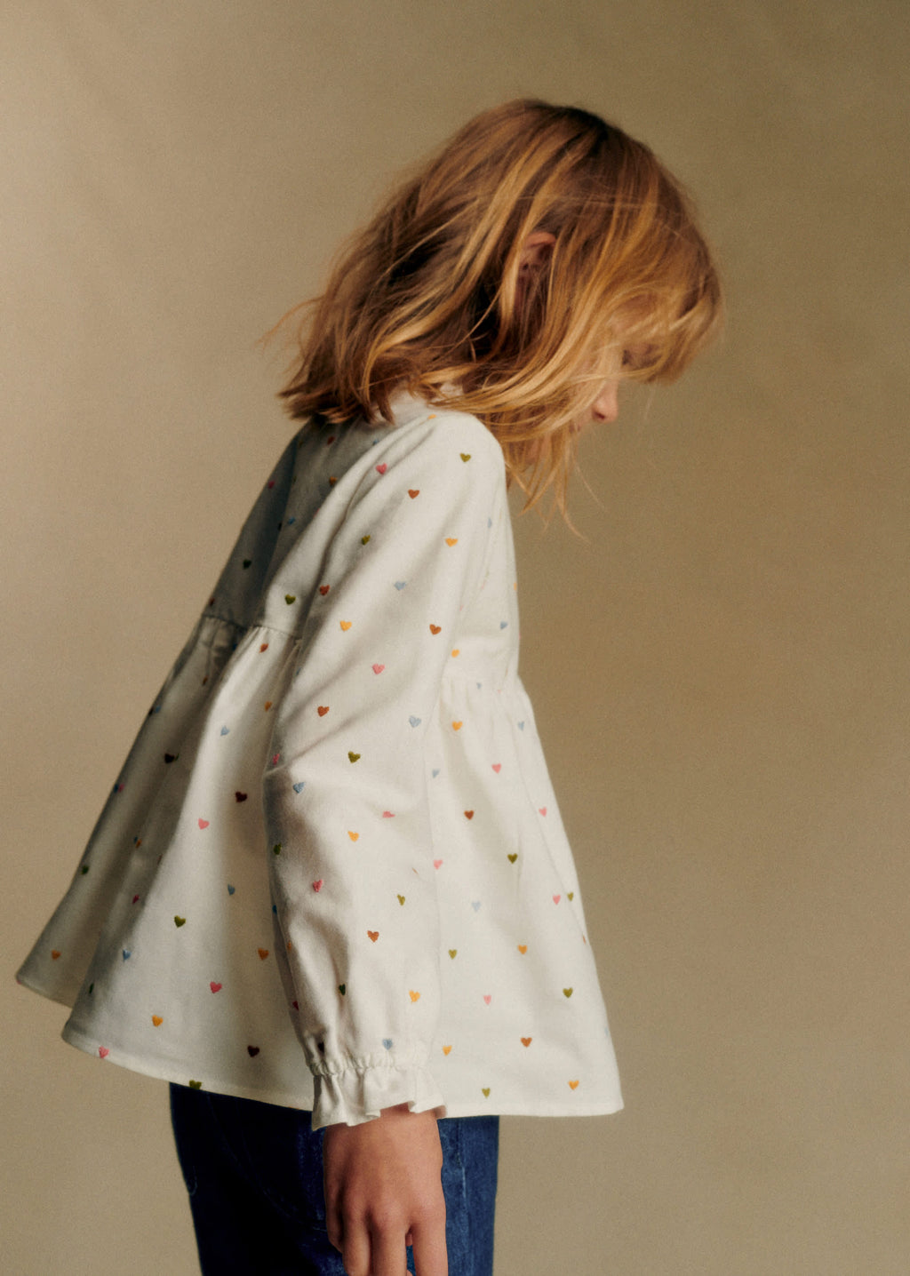 Blouse Adeline - Blanc / Broderies Multico