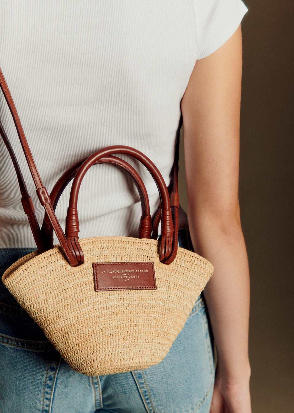 Panier Mini Justine - Raphia Naturel