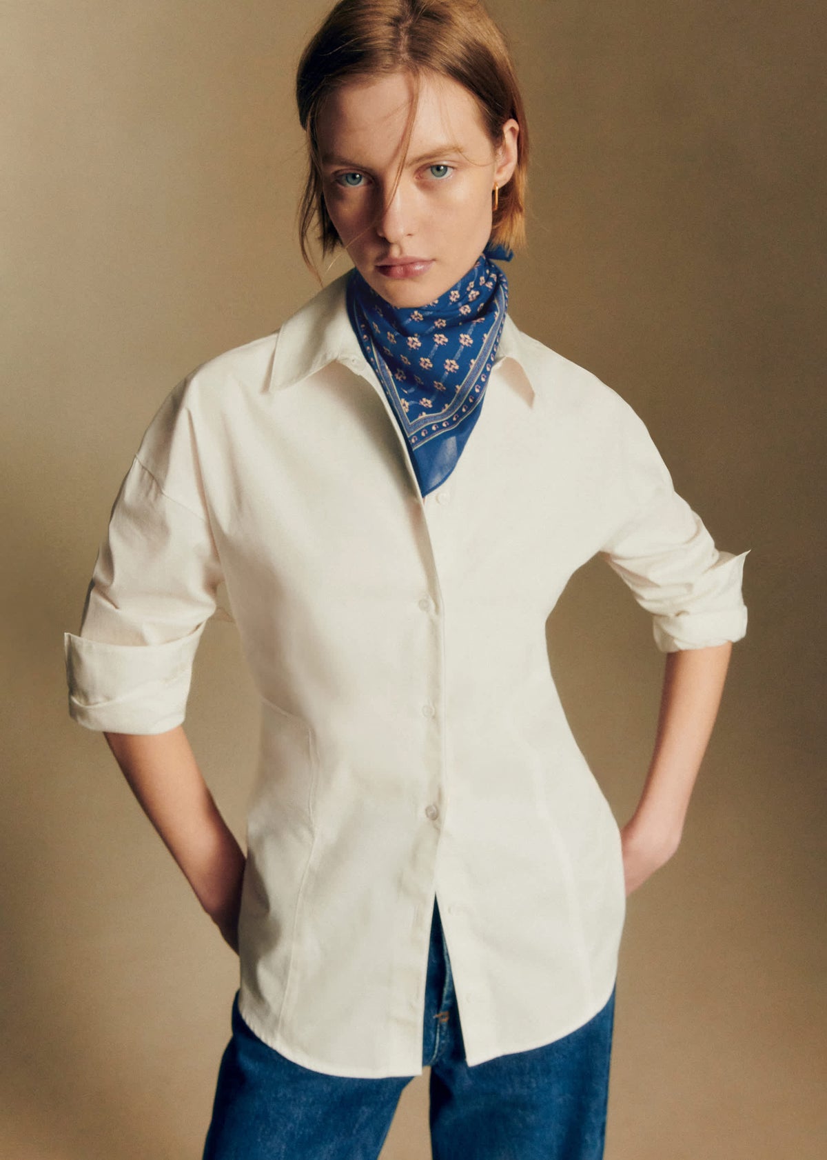 Chemise Aria - Ecru