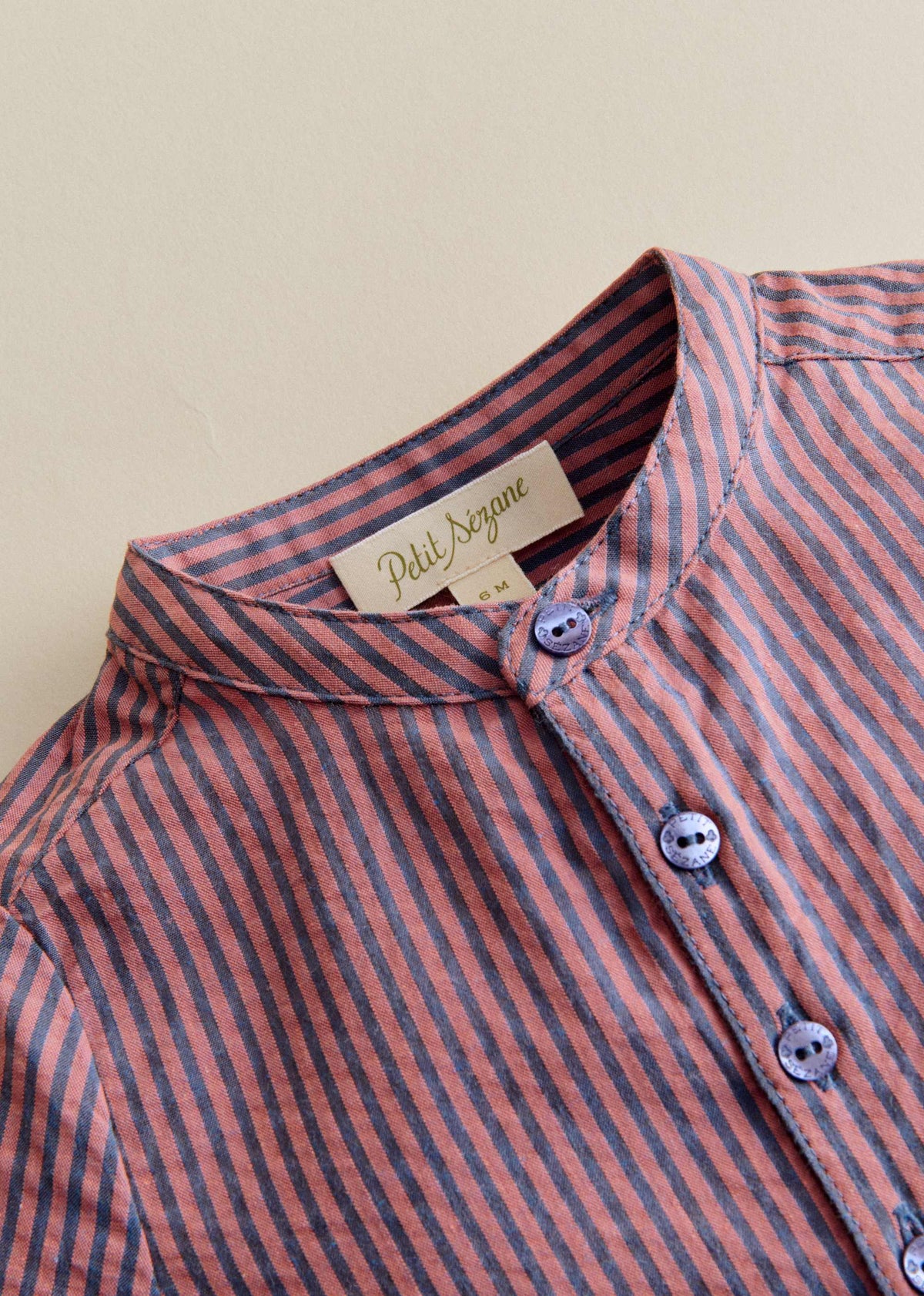Chemise Marco - Rayure Rose Marine