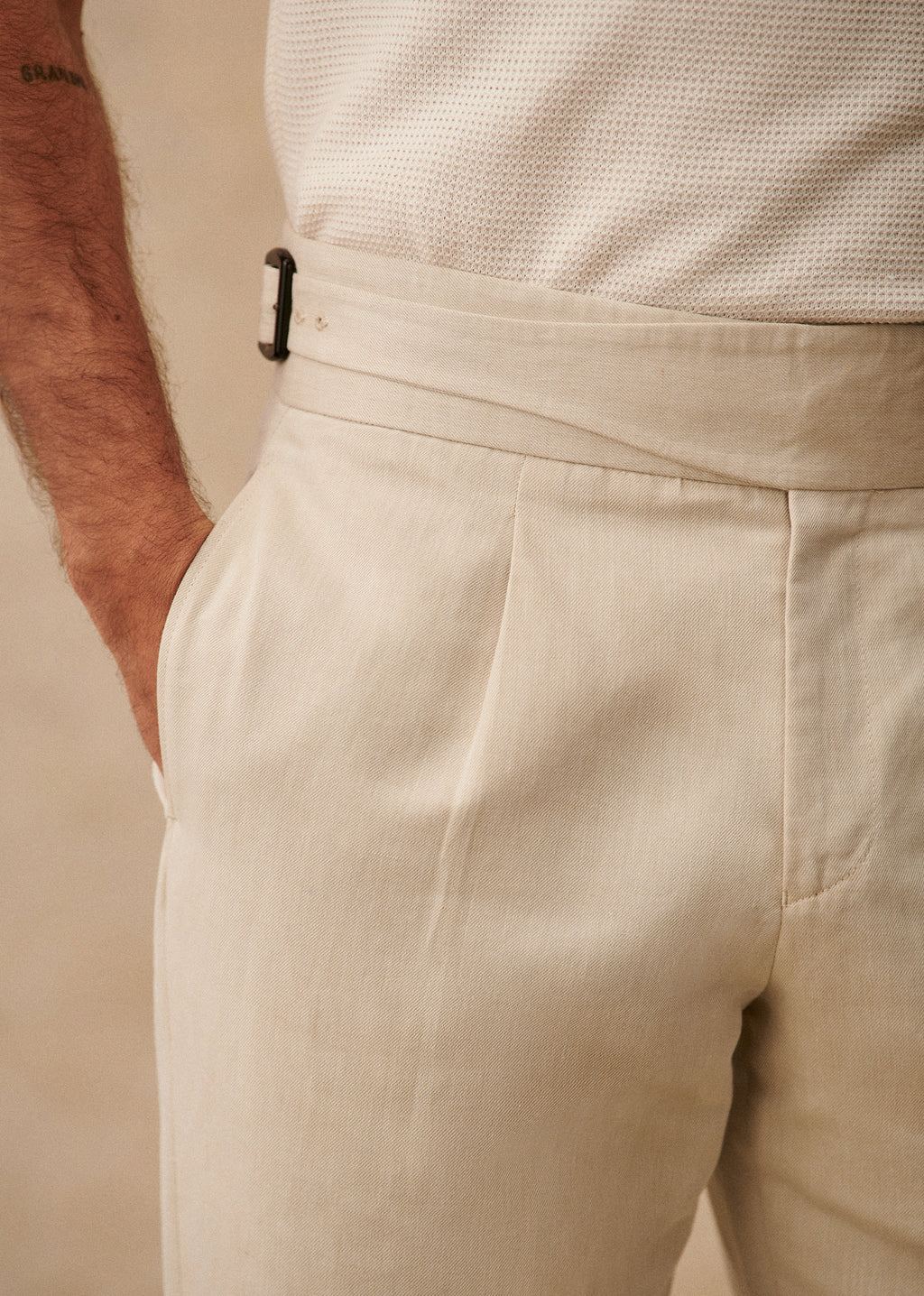 Pantalon Terence - Beige Clair