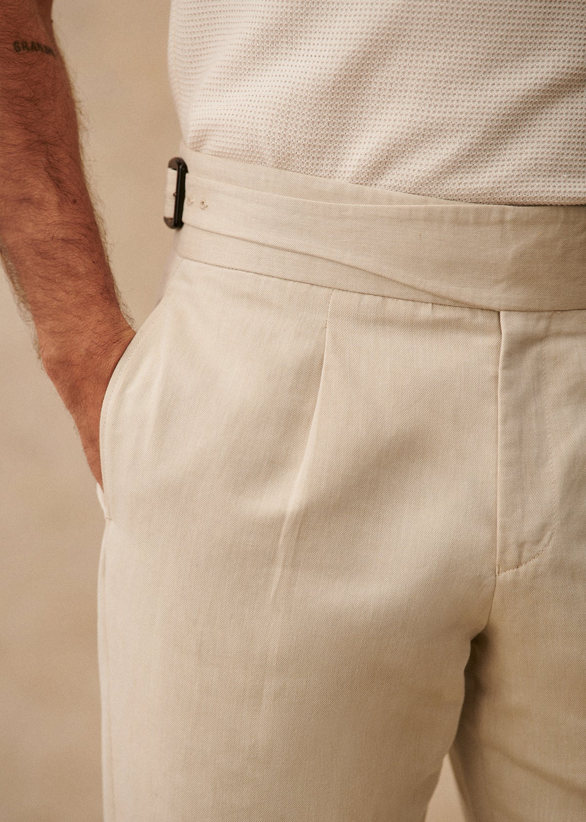 Pantalon Terence - Beige Clair