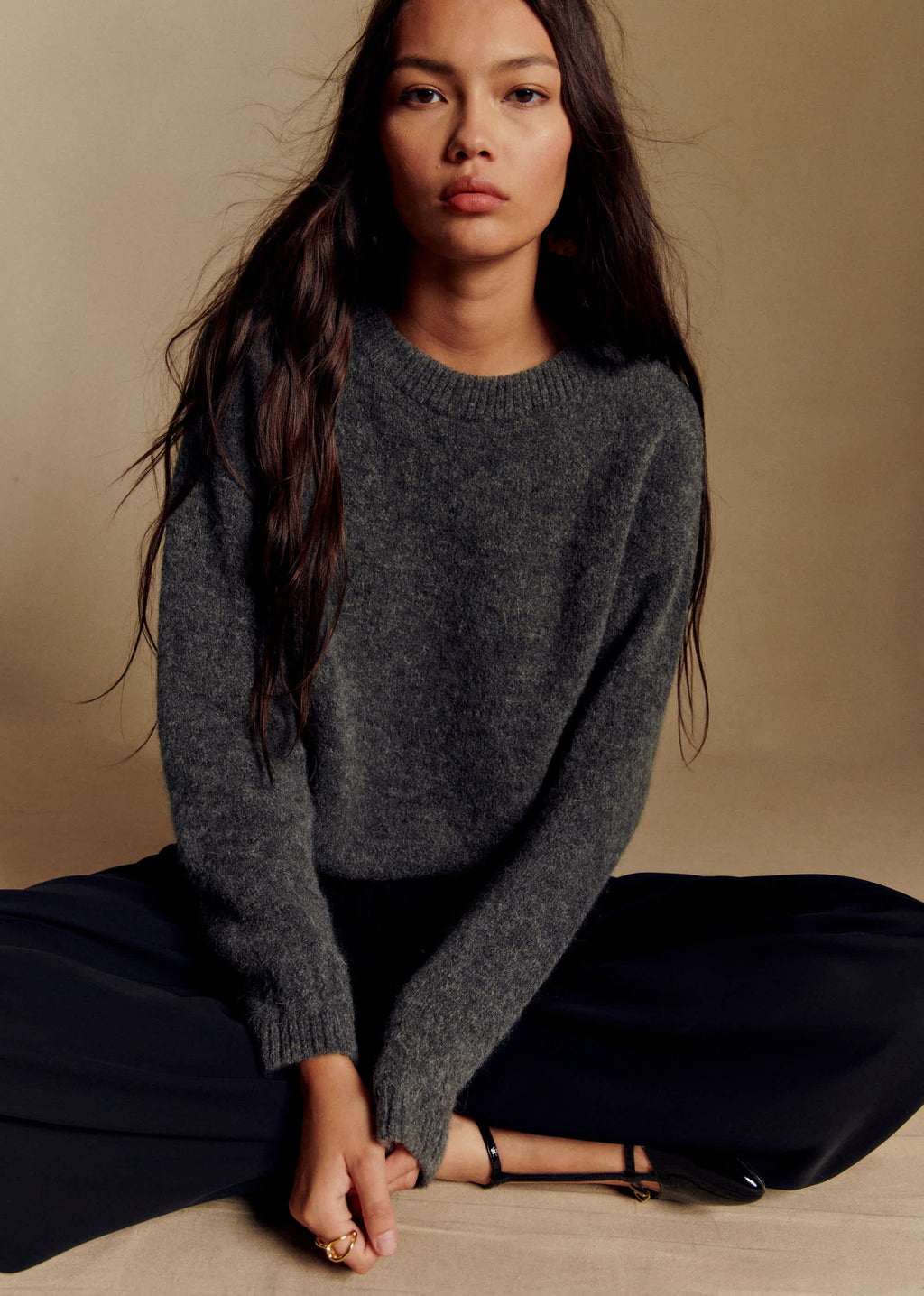Pull Amiel - Gris Foncé
