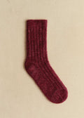 Chaussettes Mina - Grenat