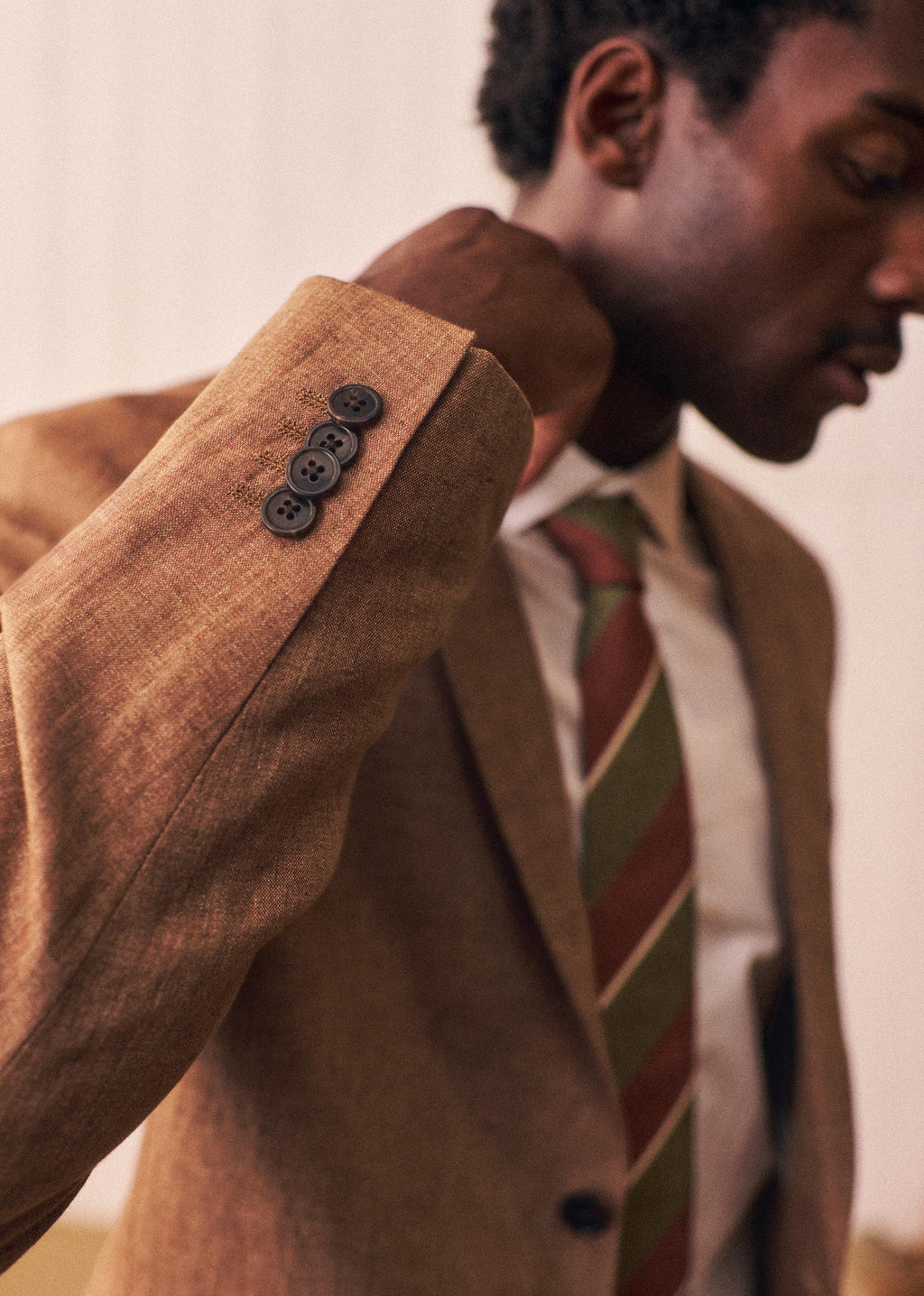 Veste Terence - Camel Chiné