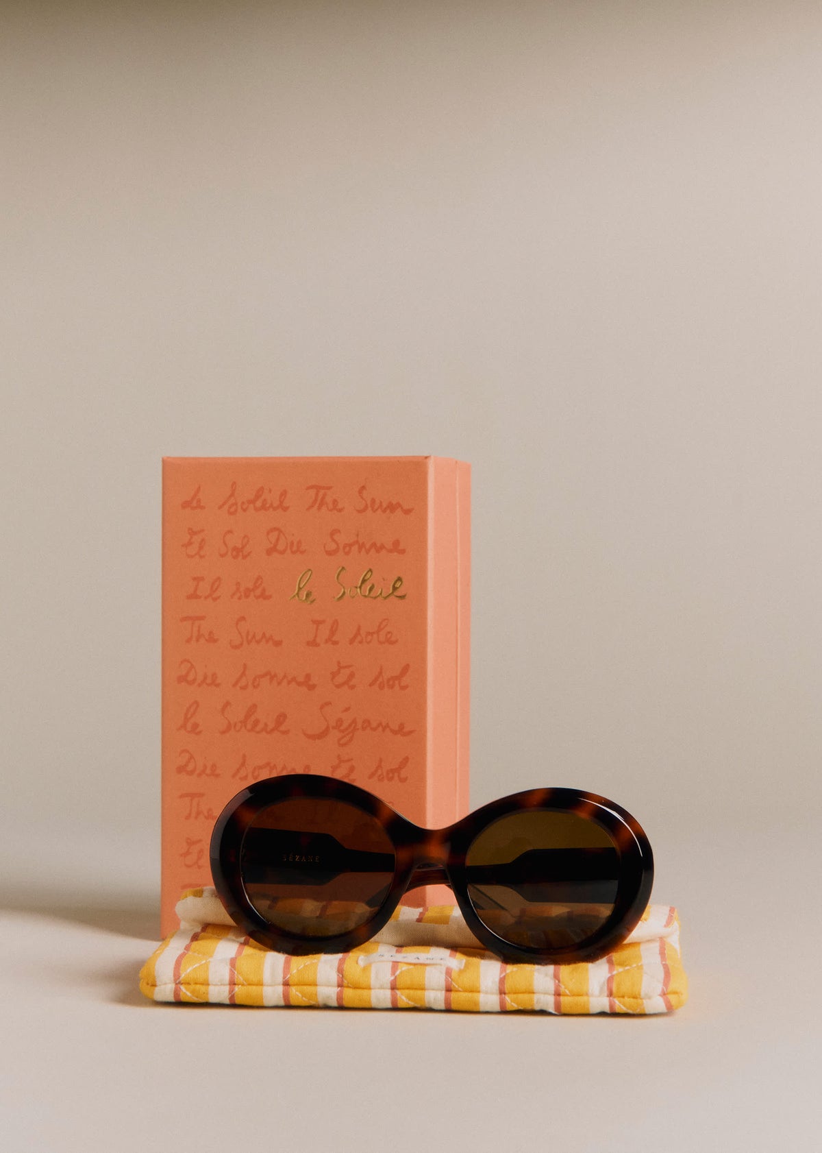 Lunettes de soleil Héra - Écailles Claires