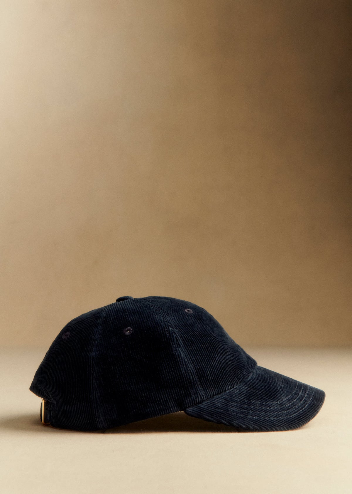 Casquette velours côtelé - Marine
