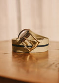 Ceinture Inaro - Beige Rayure Marine