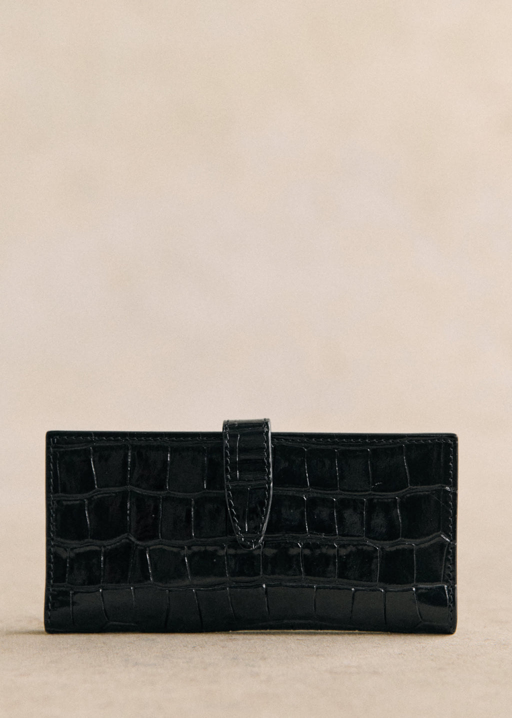 Portefeuille Gino - Noir Croco