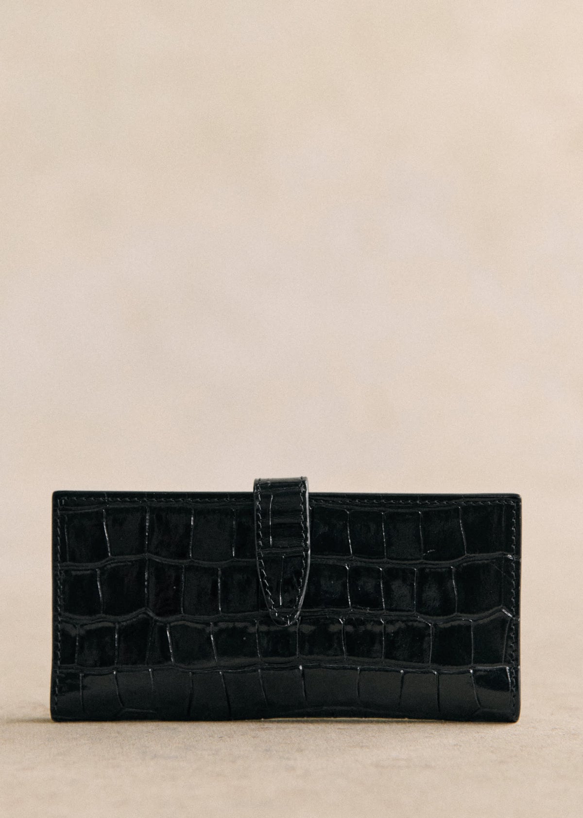 Portefeuille Gino - Noir Croco