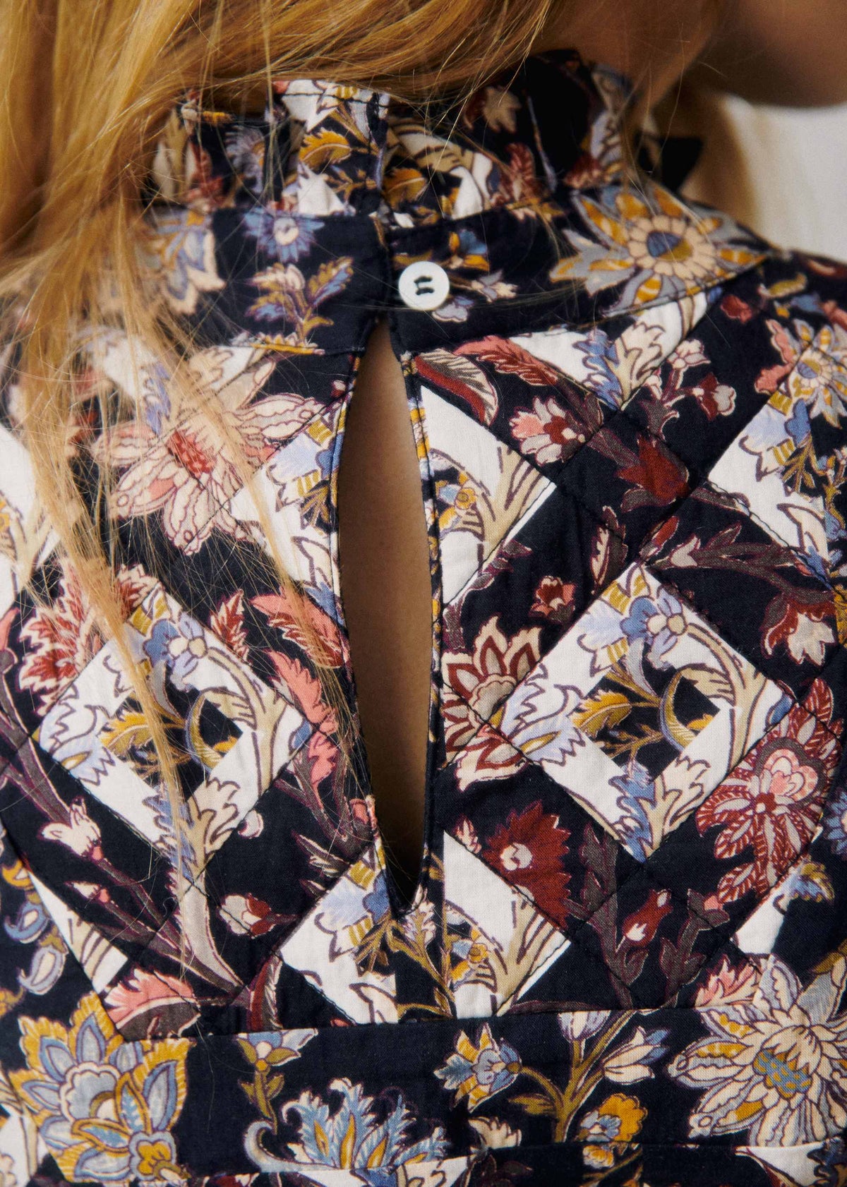 Robe Toma - Sézane x SEA NY - Patchwork Sylvania