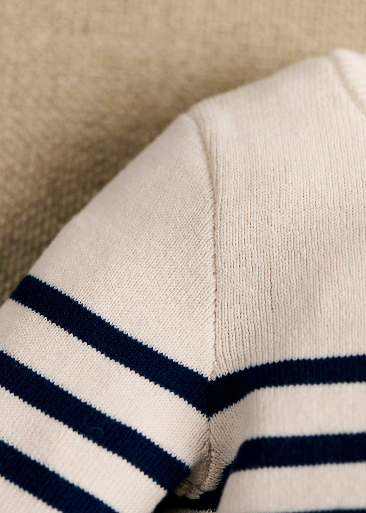 Pull Malo - Naturel / Marine