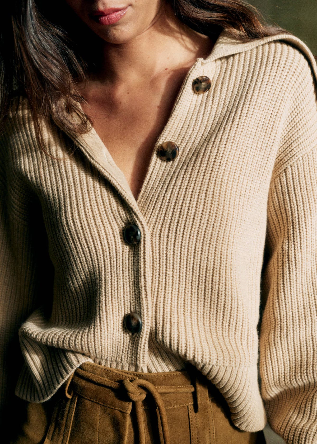 Gilet Tim - Naturel