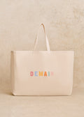 Maxi Totebag Demain - Ecru Multicolore