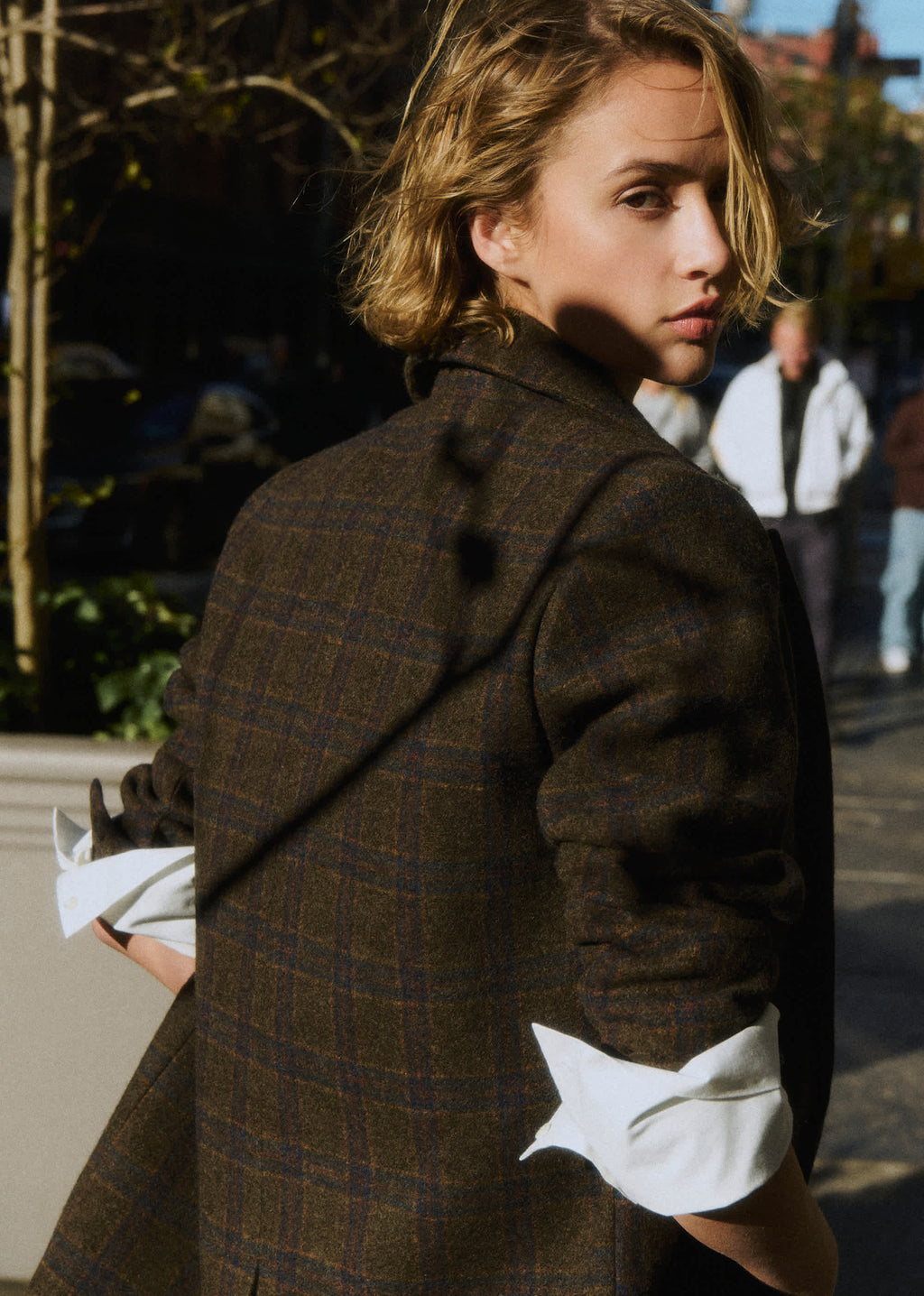 Veste Jack - Carreaux Vert Marron